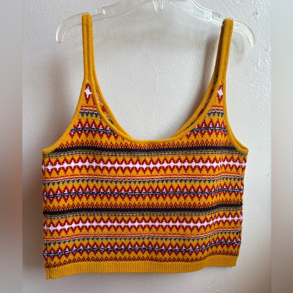 rag & bone Tops - NWT Rag & Bone Willow Fair Isle Merino Wool Cami Camisole Tank Top | Women’s XL